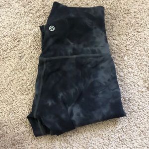 Diamond dye Graphite Black 25”Align Legging